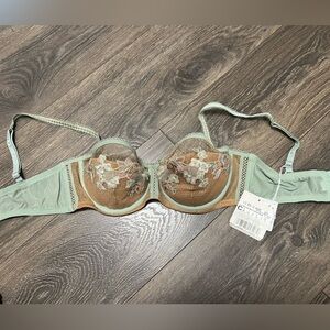 NWT La Perla Lace Bra in Mint Green